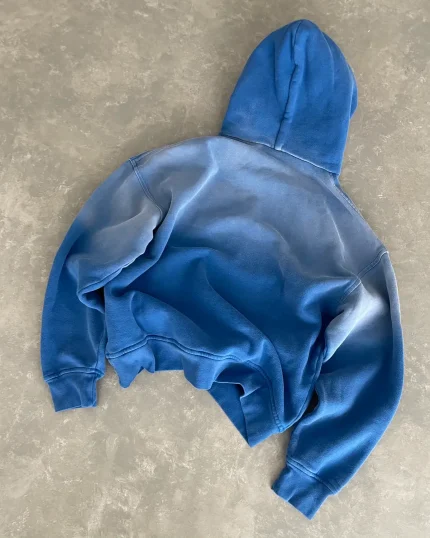Blanks by Thirteen Faded Blue Hoodie (1)