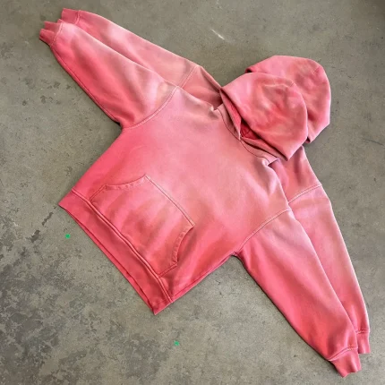 Blanks by Thirteen Faded Guava Hoodie (4)