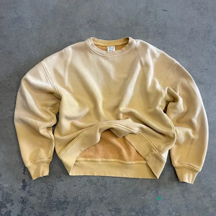 Blanks by Thirteen Faded Mustard Crewneck (3)