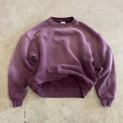 Blanks by Thirteen Faded Wine Crewneck (3)