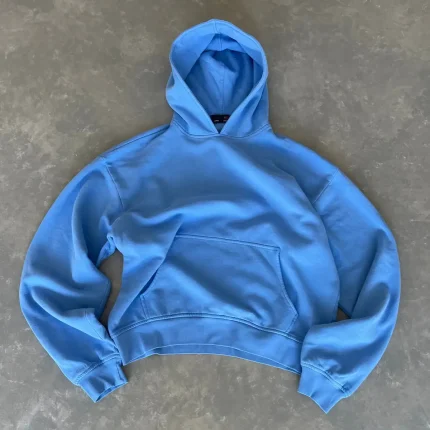Blanks by Thirteen Lightweight Hoodie Baby Blue (1)