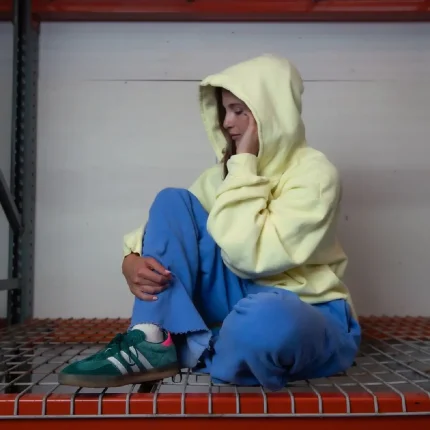 Blanks by Thirteen Lightweight Hoodie Better Yellow (1)
