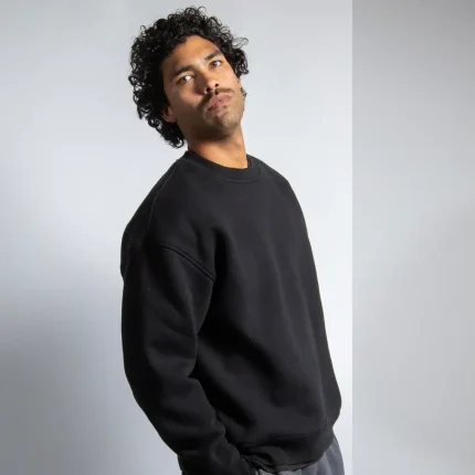 Blanks by Thirteen Perfect Crewneck Charcoal (1)