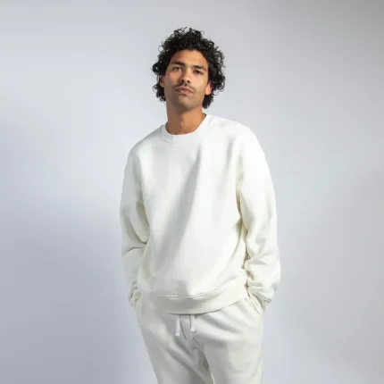 Blanks by Thirteen Perfect Crewneck Natural (2)