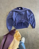 Blanks by Thirteen Faded Grape Crewneck (1)