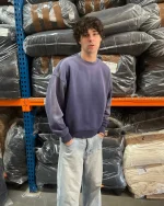 Blanks by Thirteen Faded Grape Crewneck (3)