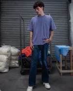 Blanks by Thirteen Faded Grape T Shirt (3)
