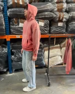 Blanks by Thirteen Faded Guava Hoodie (1)