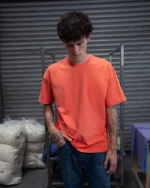 Blanks by Thirteen Faded Red T Shirt (2)