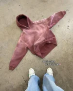 Blanks by Thirteen Faded Wine Hoodie (2)