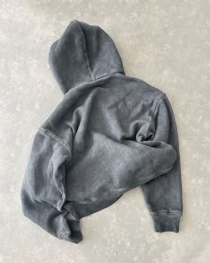 Blanks by Thirteen Oil Black Hoodie (3)