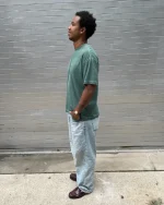 Blanks by Thirteen Oil Green T Shirt (2)