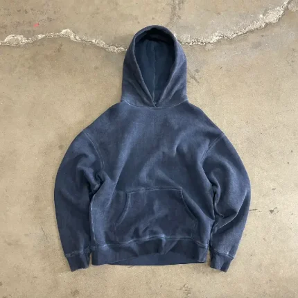 Blanks by Thirteen Oil Navy Hoodie (2)