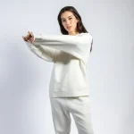 Blanks by Thirteen Perfect Crewneck Natural (1)