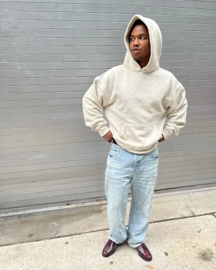 Blanks by Thirteen Perfect Hoodie Oatmeal (2)