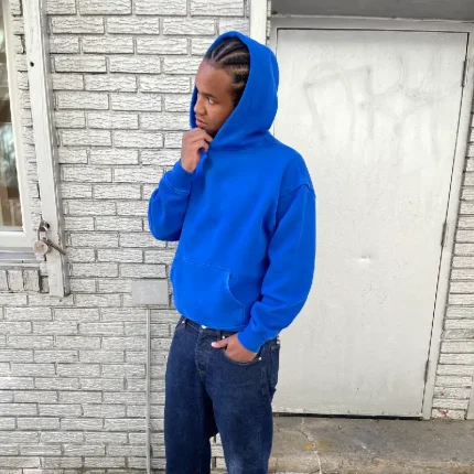 Blanks by Thirteen Perfect Hoodie Royal Blue (1)