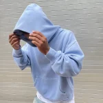 Blanks by Thirteen Vintage Ice Blue Hoodie (1)