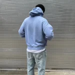Blanks by Thirteen Vintage Ice Blue Hoodie (2)