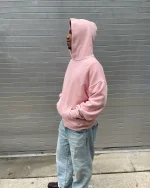 Blanks by Thirteen Vintage Pink Hoodie (1)
