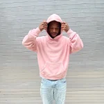 Blanks by Thirteen Vintage Pink Hoodie (4)