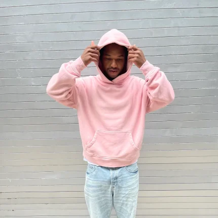 Blanks by Thirteen Vintage Pink Hoodie (4)